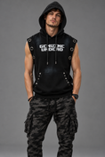Load image into Gallery viewer, GRAVEBORN Sleeveless Hoodie