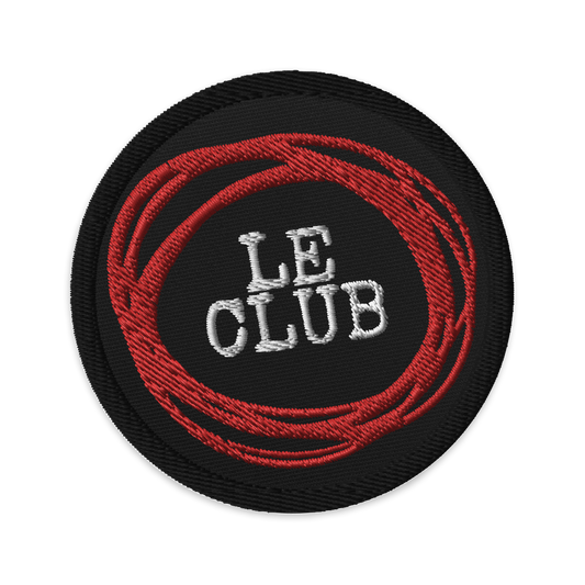Paperboy Le Club Embroidered patches