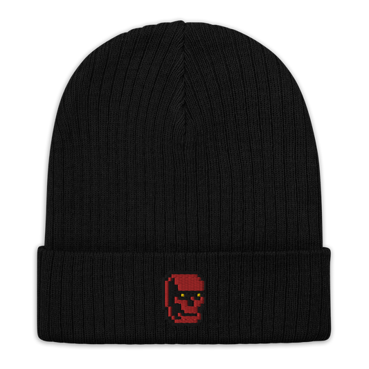 LOU ribbed knit beanie