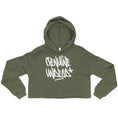 Load image into Gallery viewer, Genuine Crop Hoodie- emb sleeve