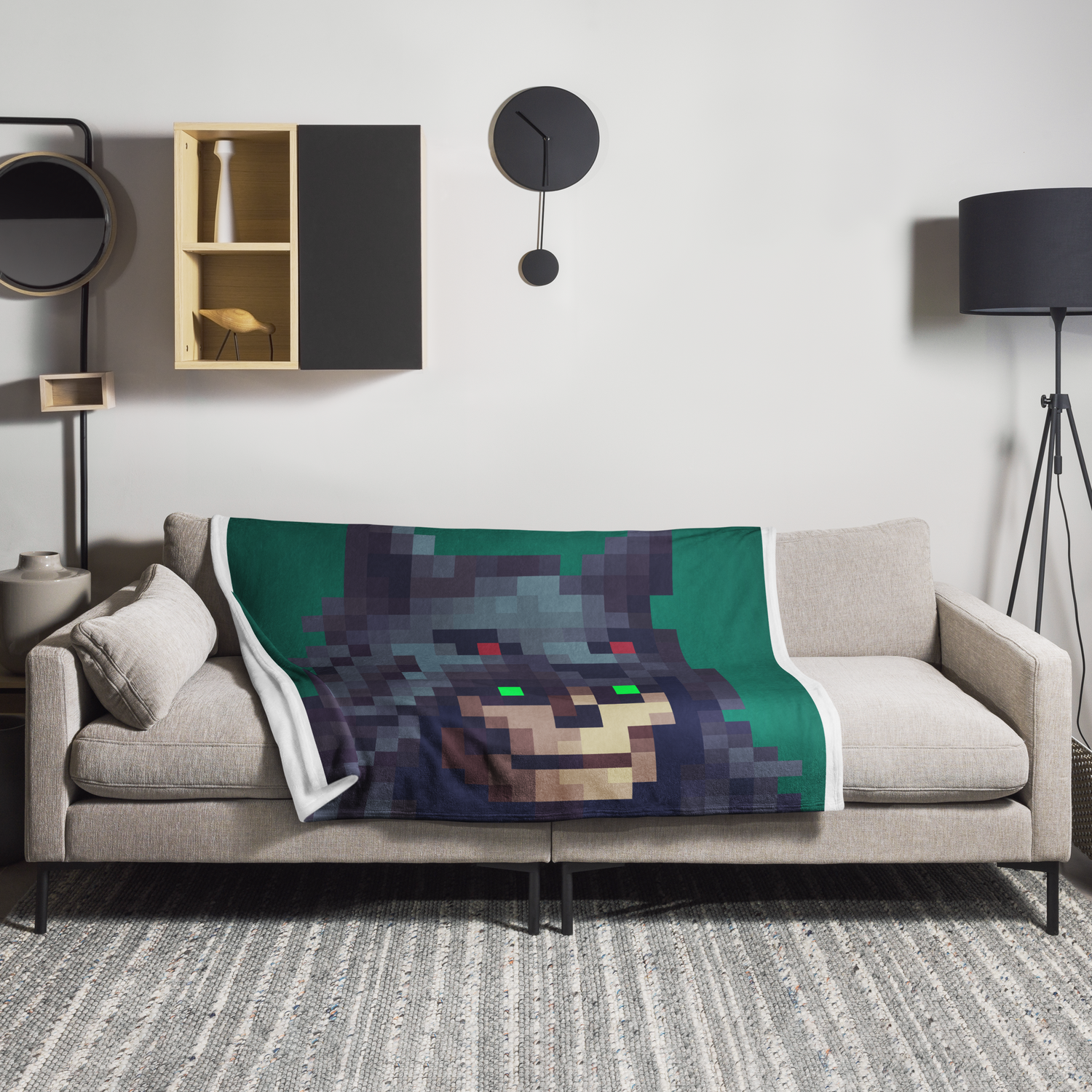 Custom GU Throw Blankets