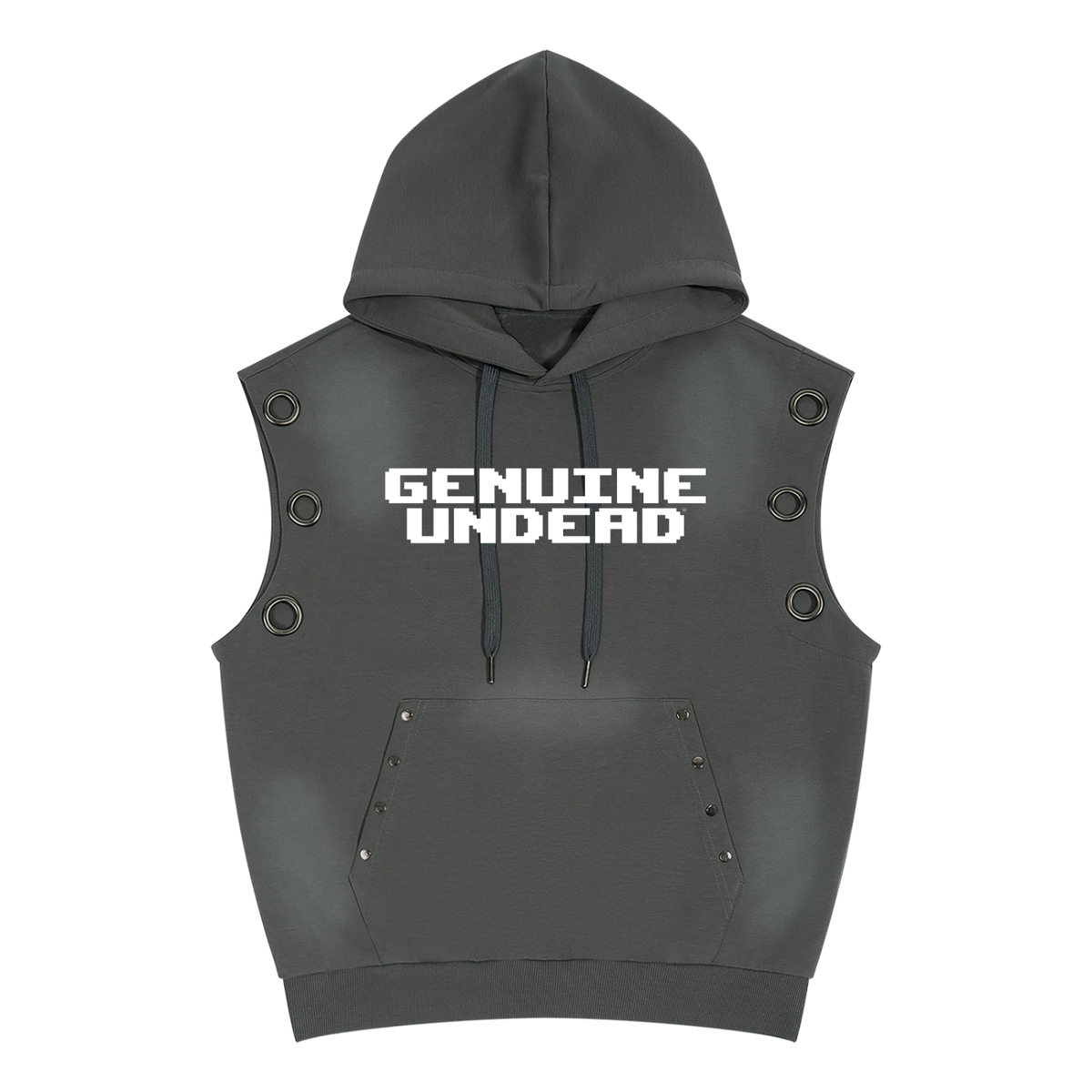 GRAVEBORN Sleeveless Hoodie