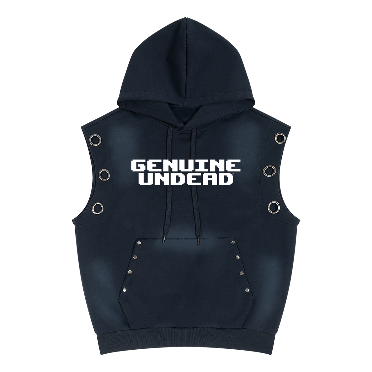 GRAVEBORN Sleeveless Hoodie