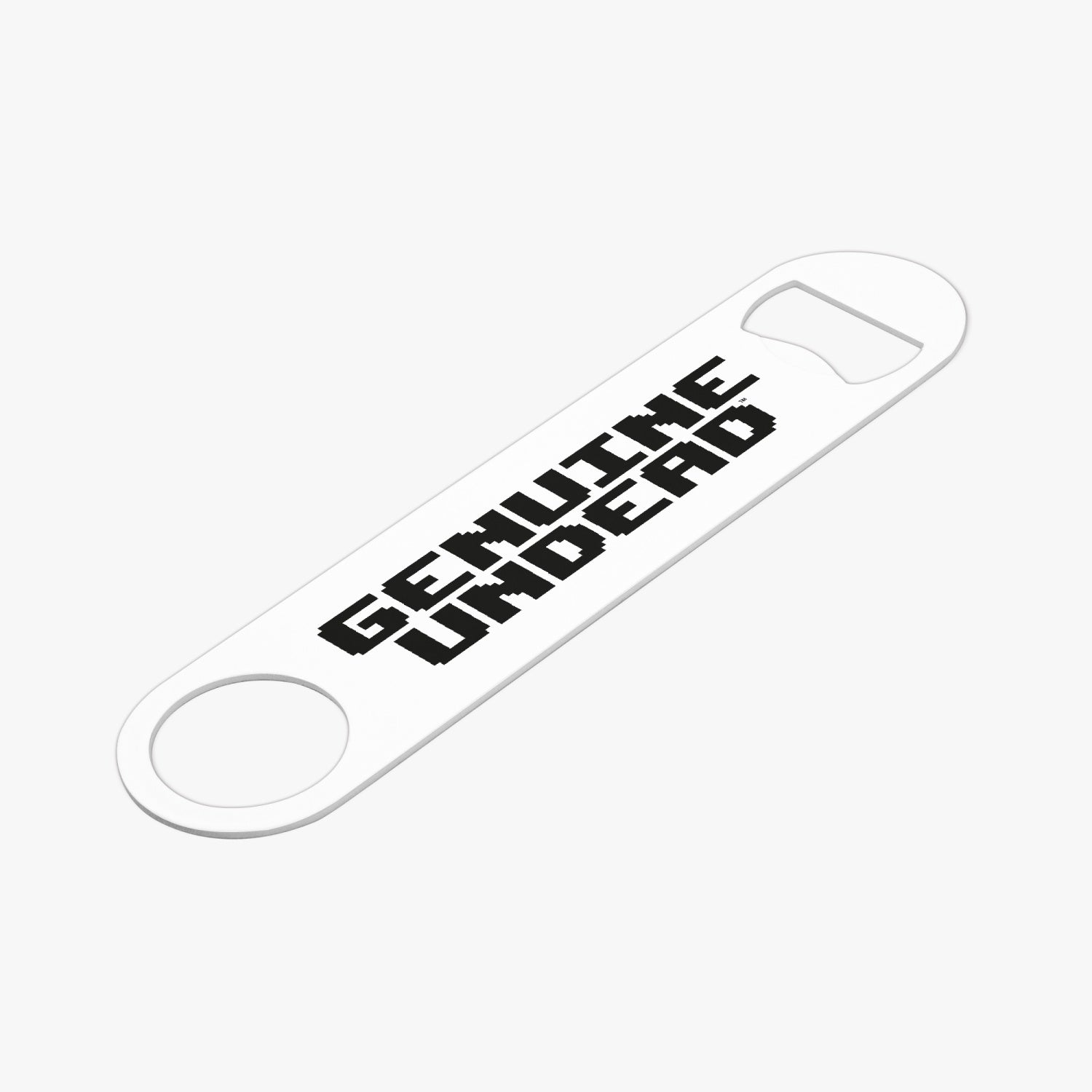 GU Stainless Steel Flat Bottle Opener