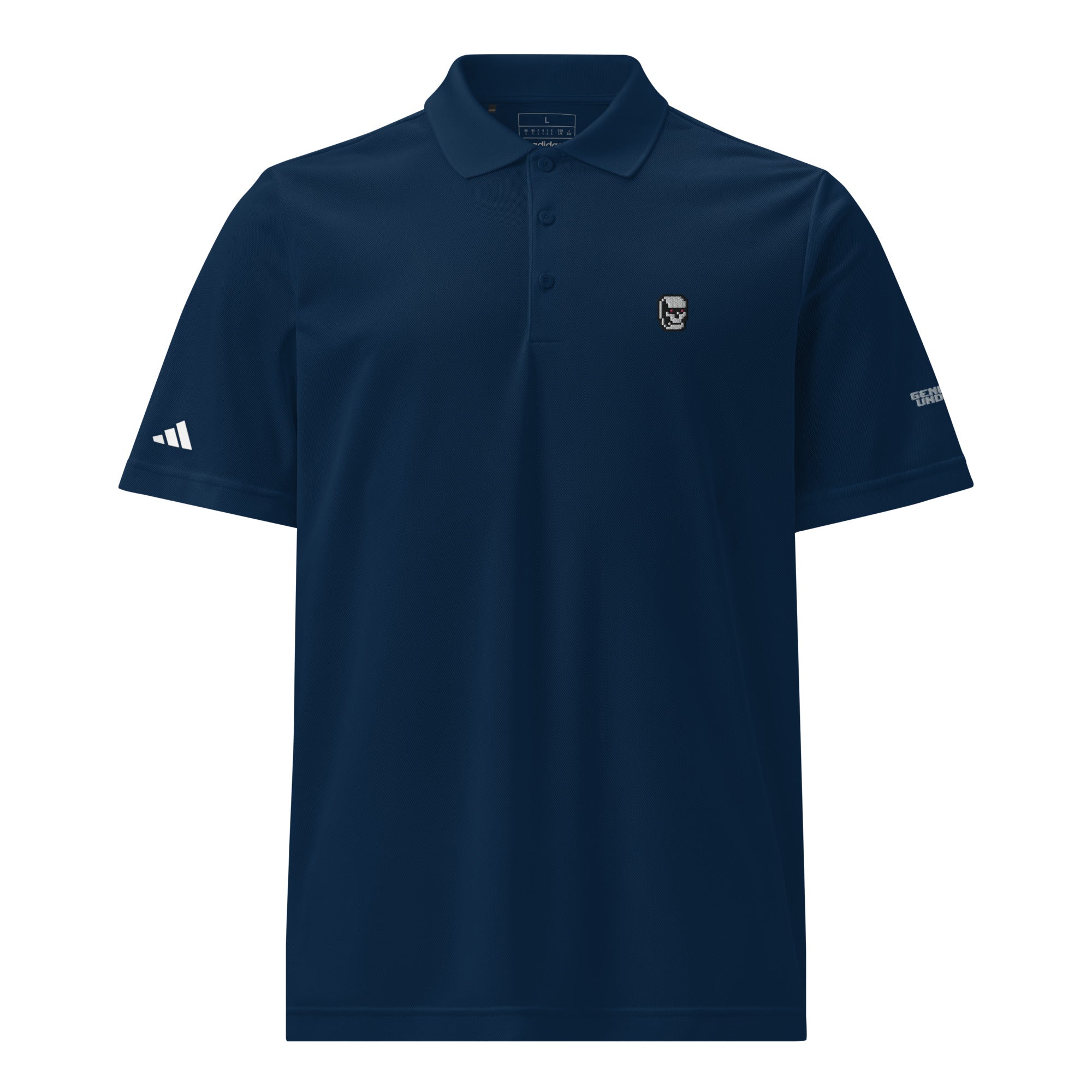 adidas Genuine sport polo sleeve logo