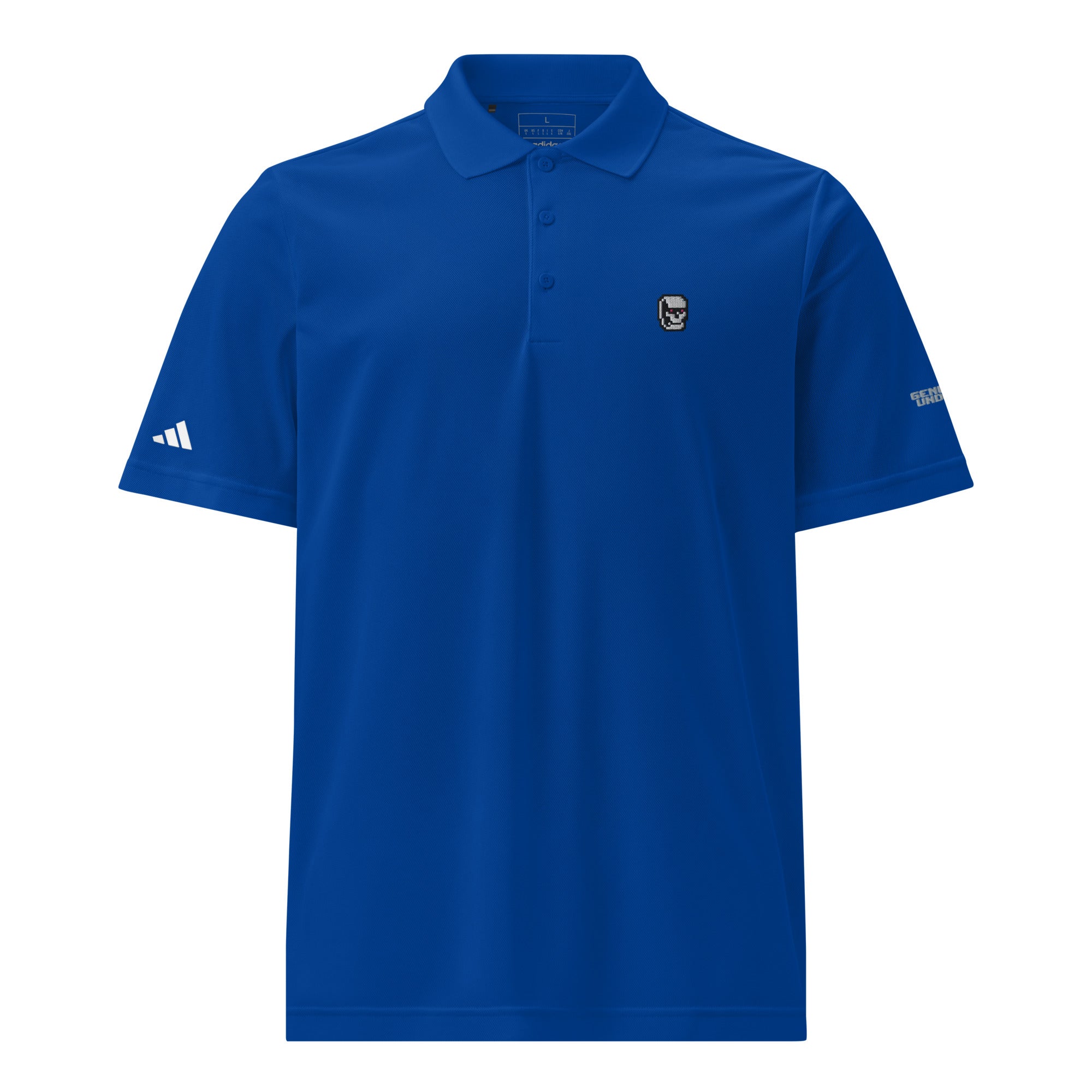 adidas Genuine sport polo sleeve logo