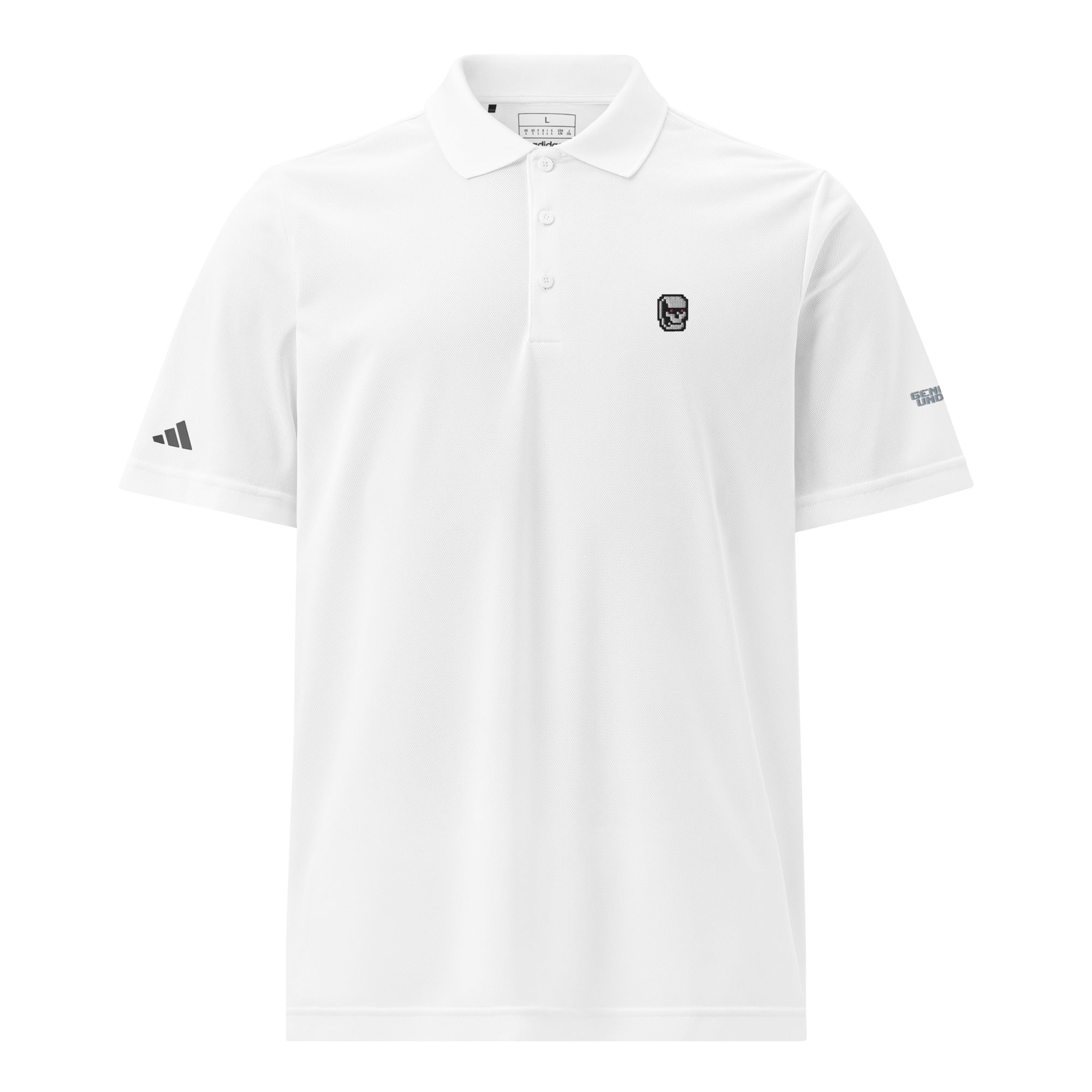 adidas Genuine sport polo sleeve logo