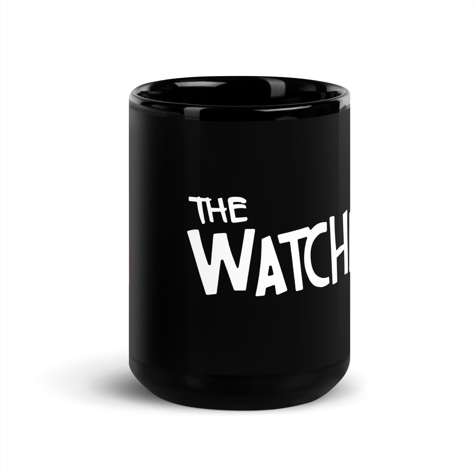 Watchers black glossy mug