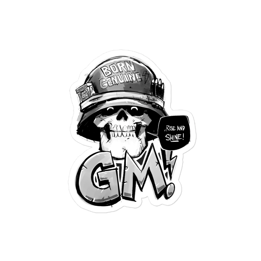 Gimiks GM bubble-free stickers