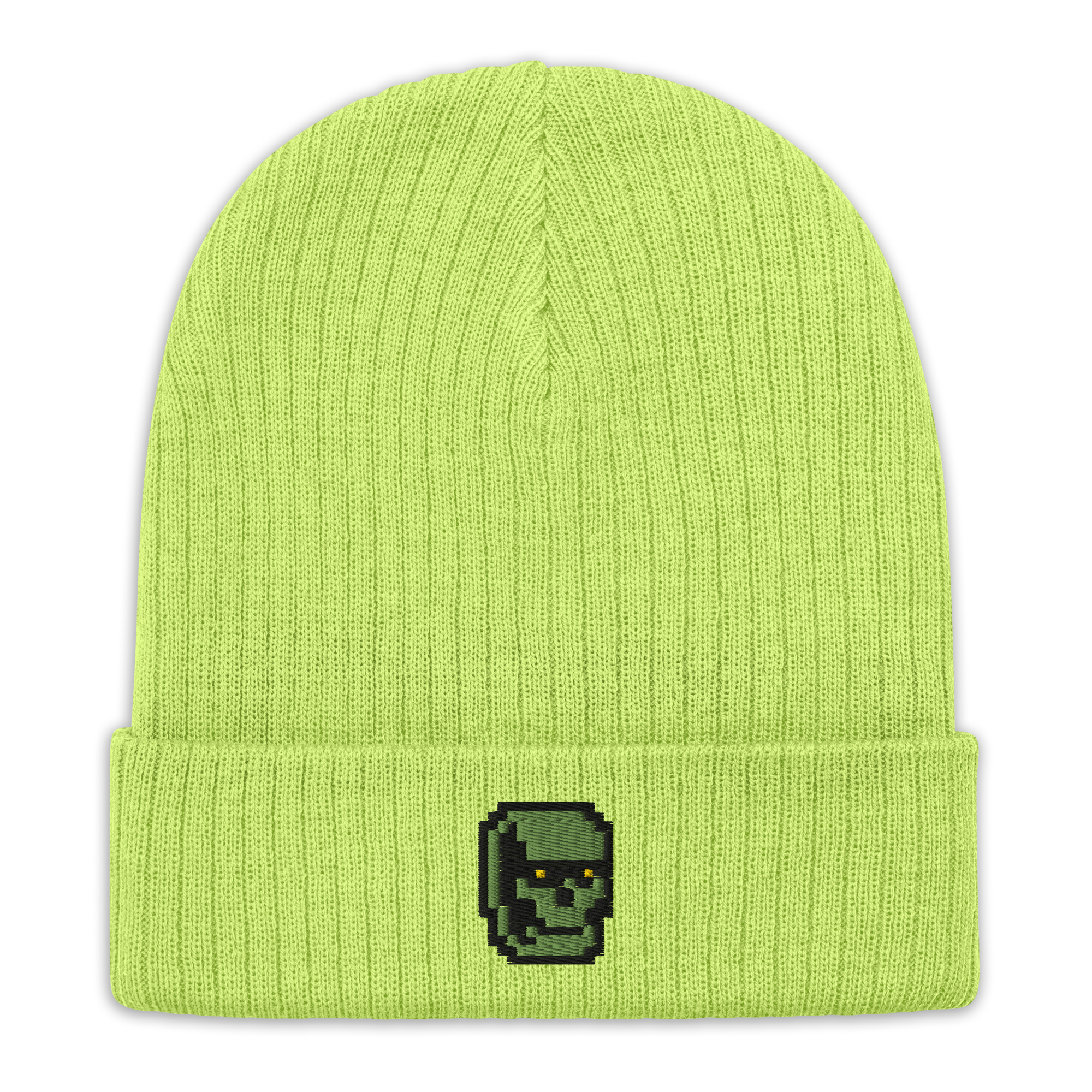 ZOMBIE ribbed knit beanie