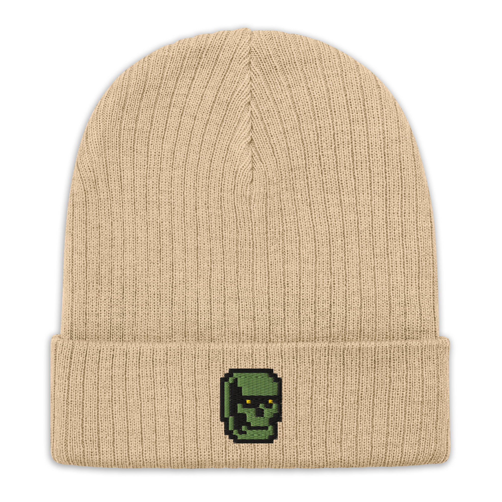 ZOMBIE ribbed knit beanie