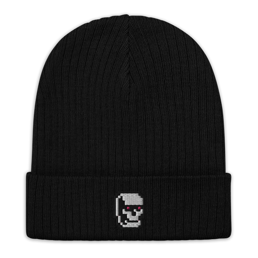 GU ribbed knit beanie