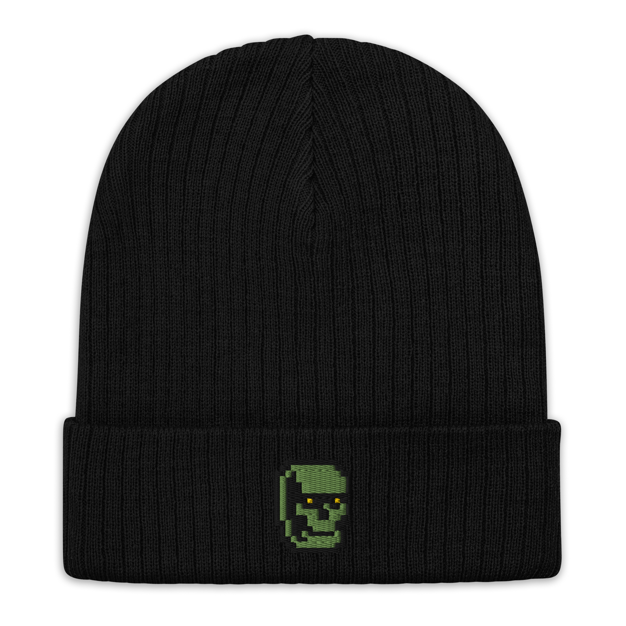 ZOMBIE ribbed knit beanie