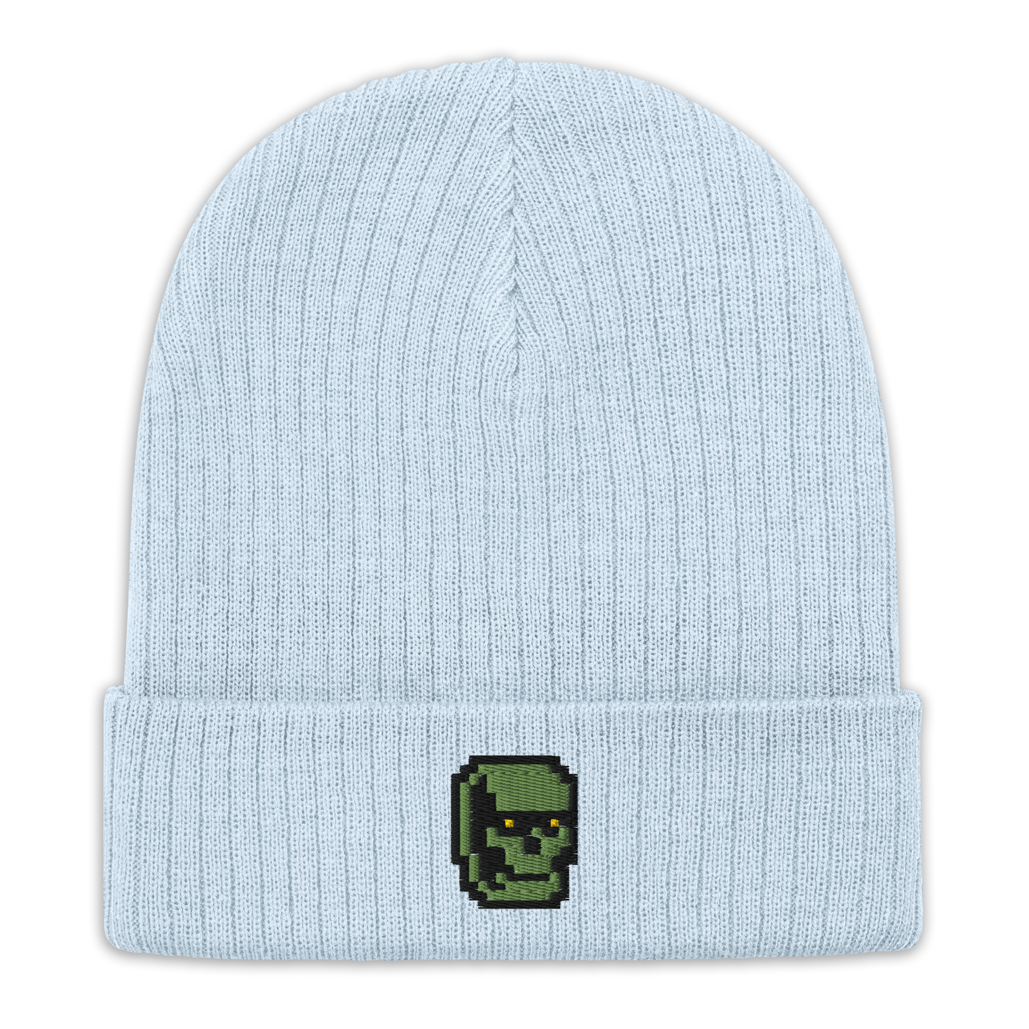 ZOMBIE ribbed knit beanie