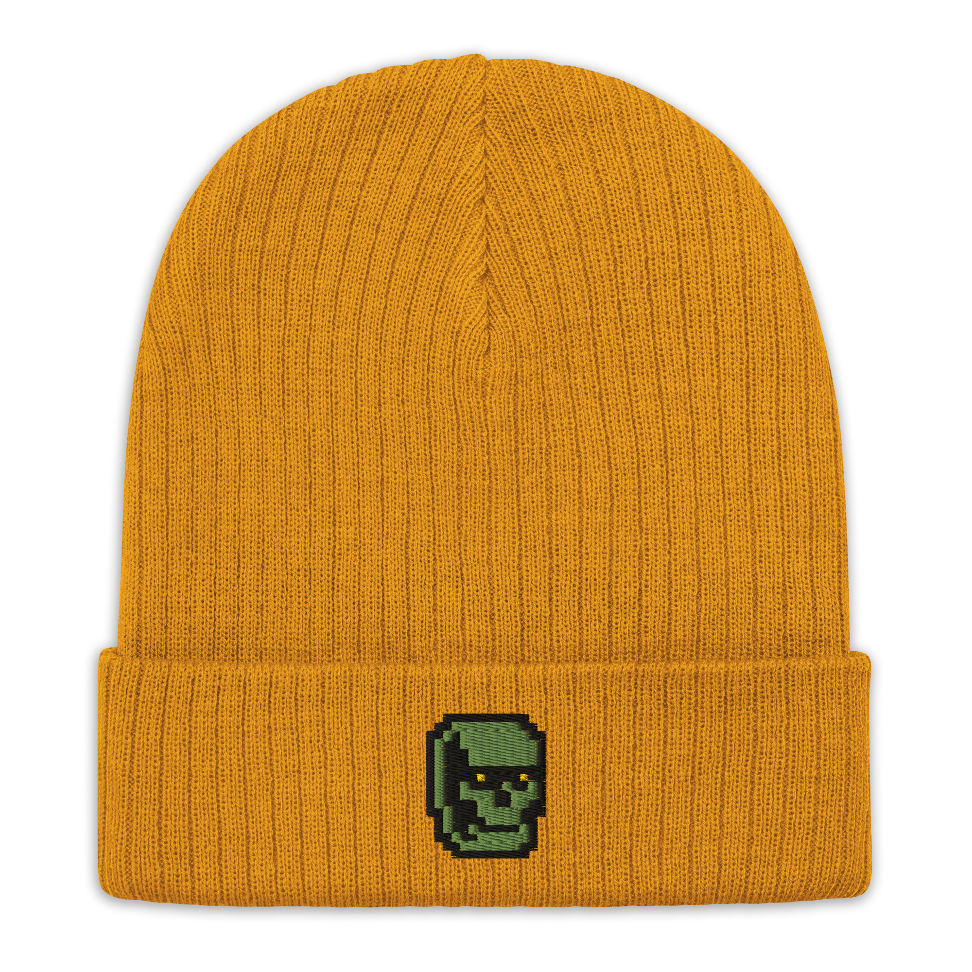 ZOMBIE ribbed knit beanie