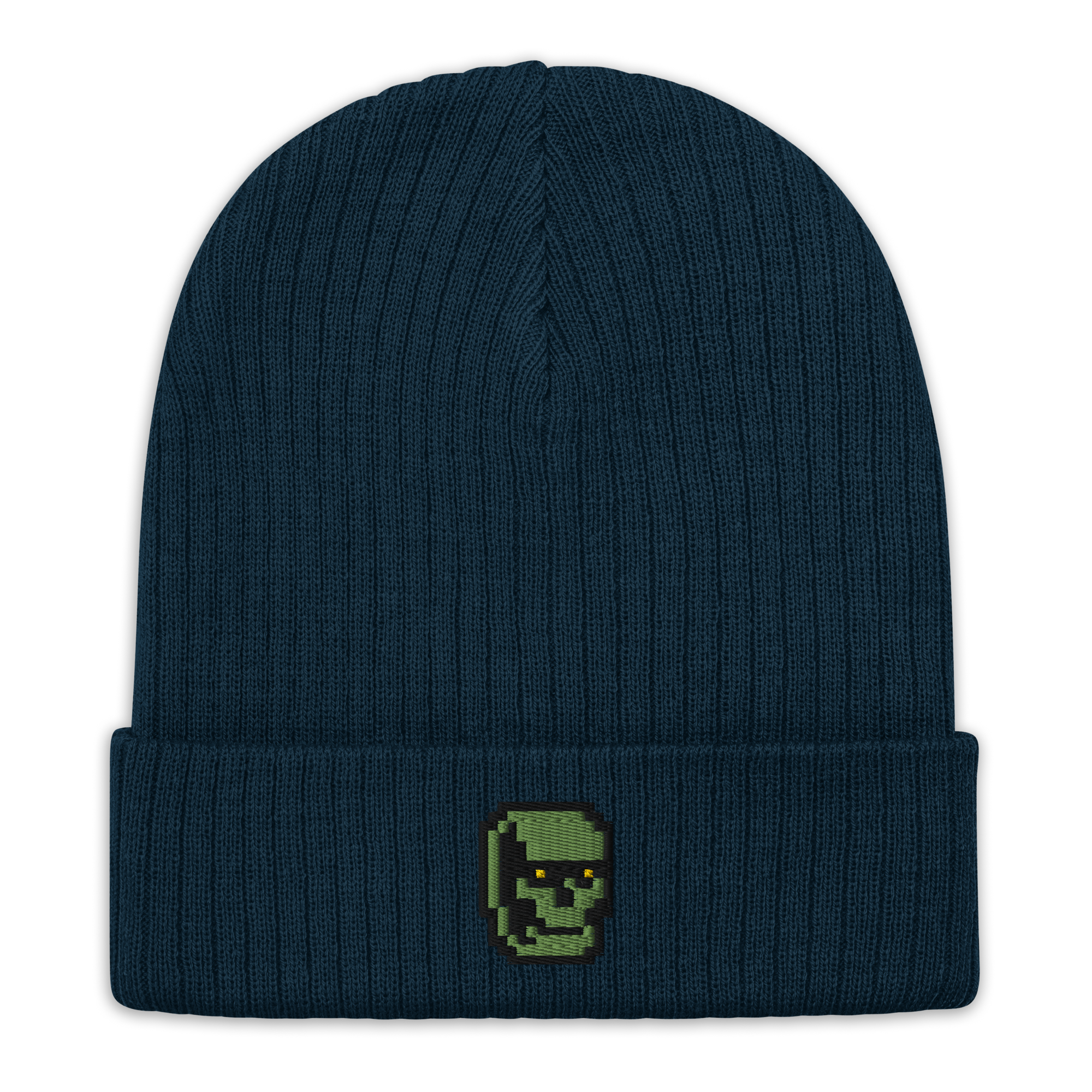 ZOMBIE ribbed knit beanie