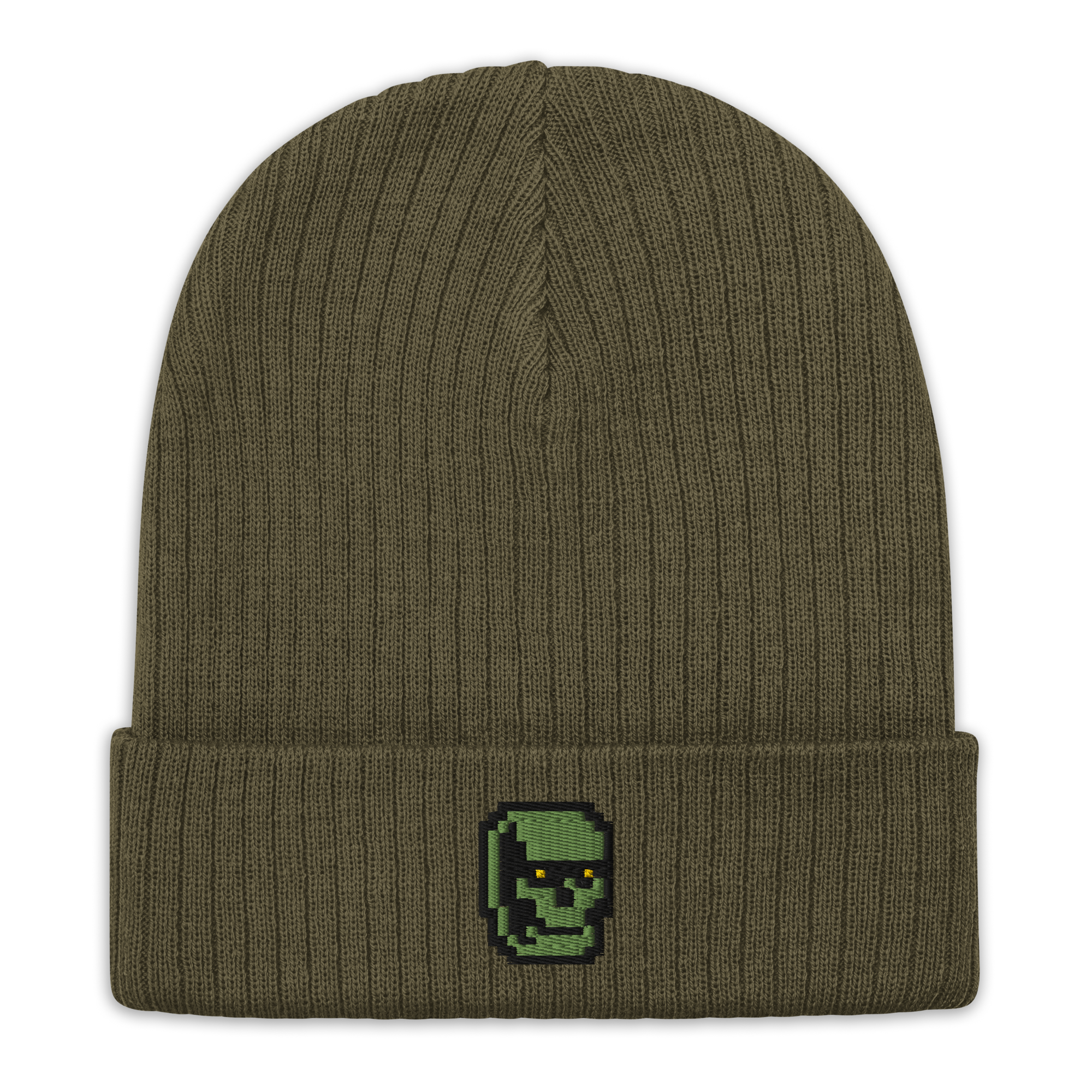 ZOMBIE ribbed knit beanie