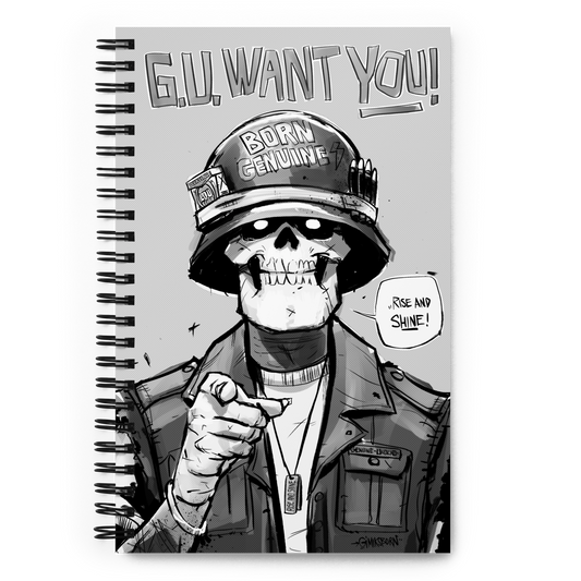 Gimiks spiral notebook