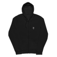 Load image into Gallery viewer, GU unisex embroidered zip hoodie
