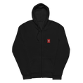 Load image into Gallery viewer, Watchers unisex embroidered zip hoodie
