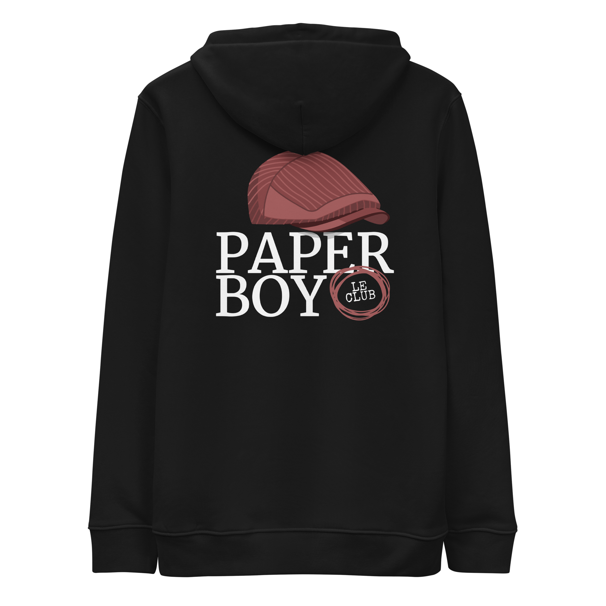 Paperboy Le Club Embroidered Unisex essential eco hoodie