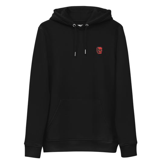 LOU unisex embroidered essential eco hoodie