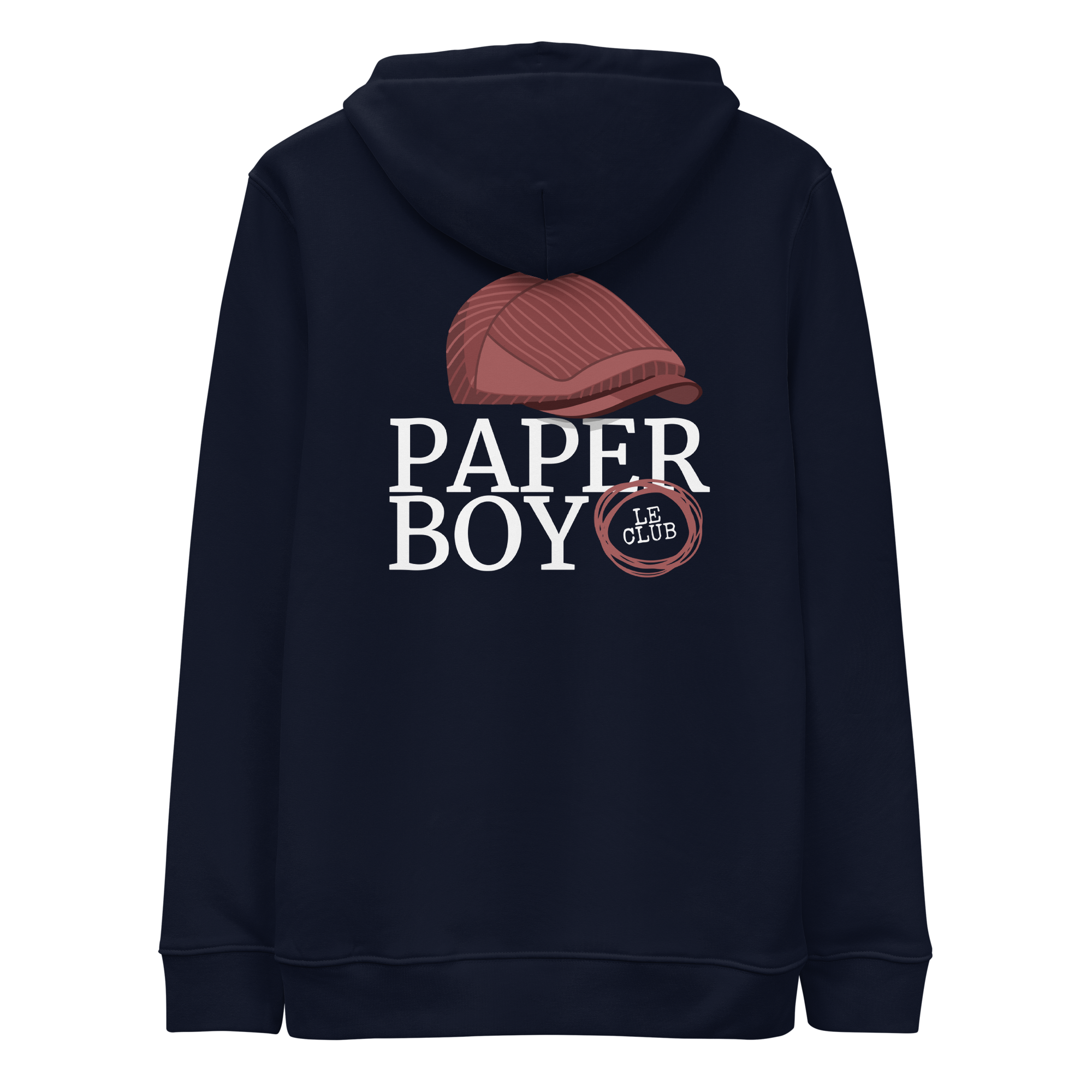 Paperboy Le Club Embroidered Unisex essential eco hoodie
