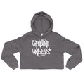 Load image into Gallery viewer, Genuine Crop Hoodie- emb sleeve
